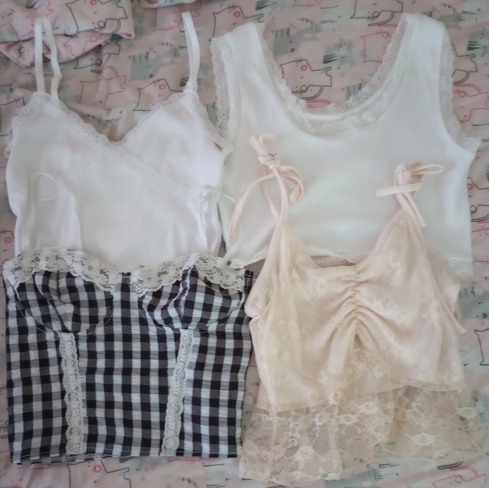 Coquette tank top bundle